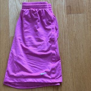 Nike Pink Training Shorts youth XL